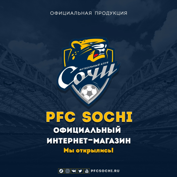 Футбольный клуб сочи таблица