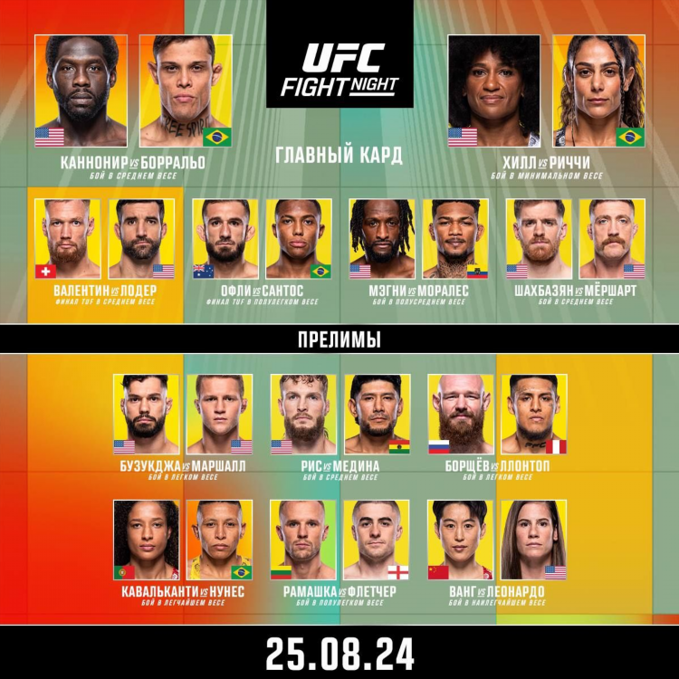 Главный бой ufc