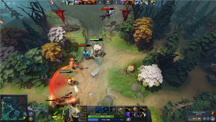 Lost dota 2
